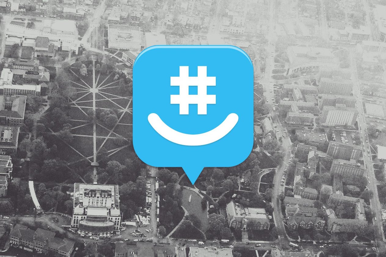 The Ohio State University Oval, GroupMe Logo